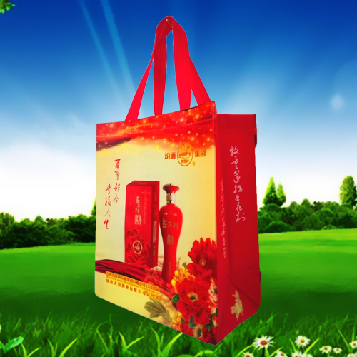 酒袋無(wú)紡布手提袋 酒袋無(wú)紡布手提袋