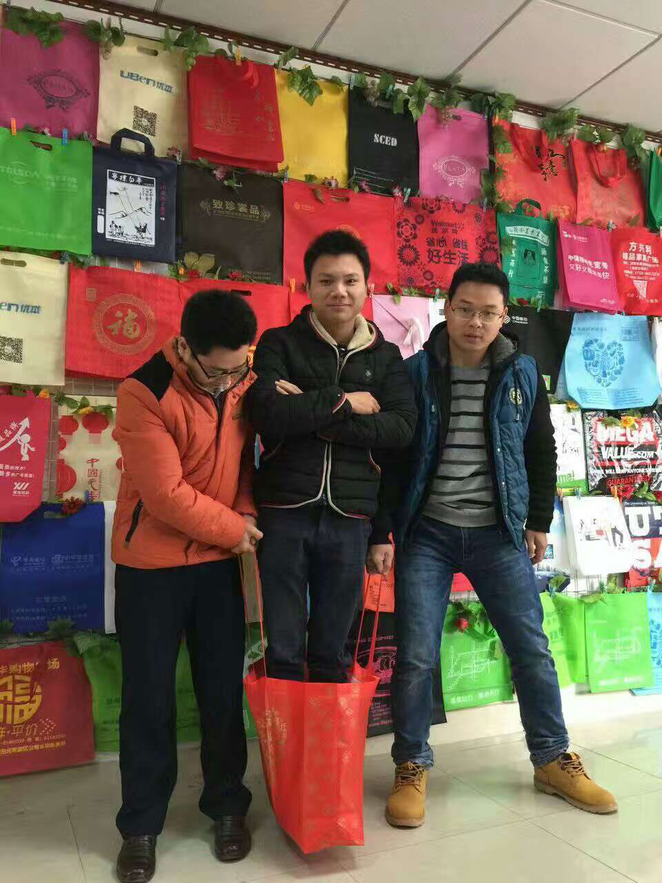 覆膜立體袋測(cè)重圖 覆膜立體袋測(cè)重圖